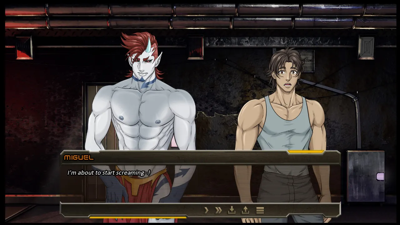 Alpha Hole Prison - A Yaoi, Gay, Bara Visual Novel media 15