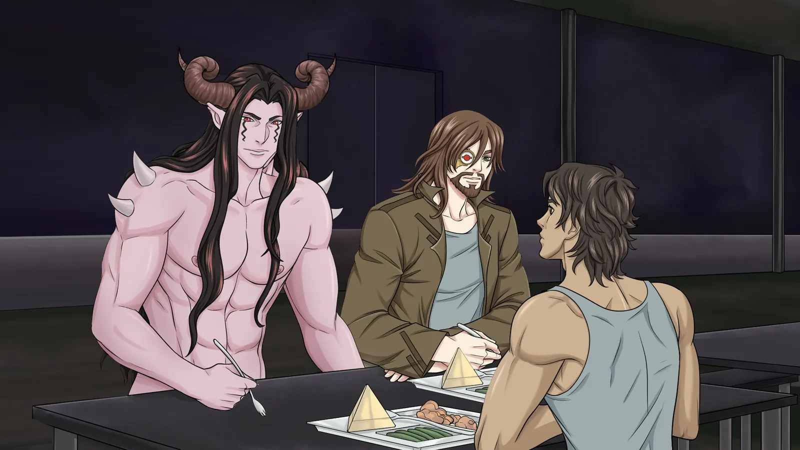 Alpha Hole Prison - A Yaoi, Gay, Bara Visual Novel media 16