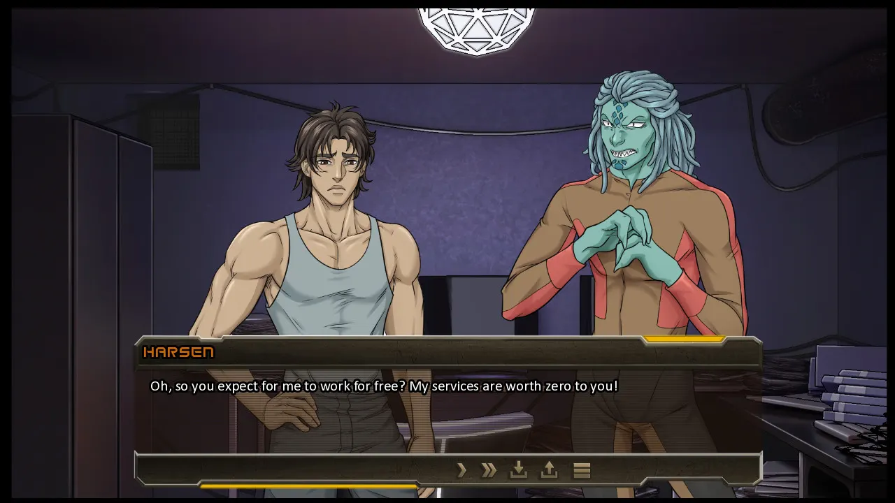 Alpha Hole Prison - A Yaoi, Gay, Bara Visual Novel media 17