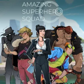 Обкладинка гри Amazing Superhero Squad