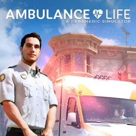 Обкладинка гри Ambulance Life: A Paramedic Simulator
