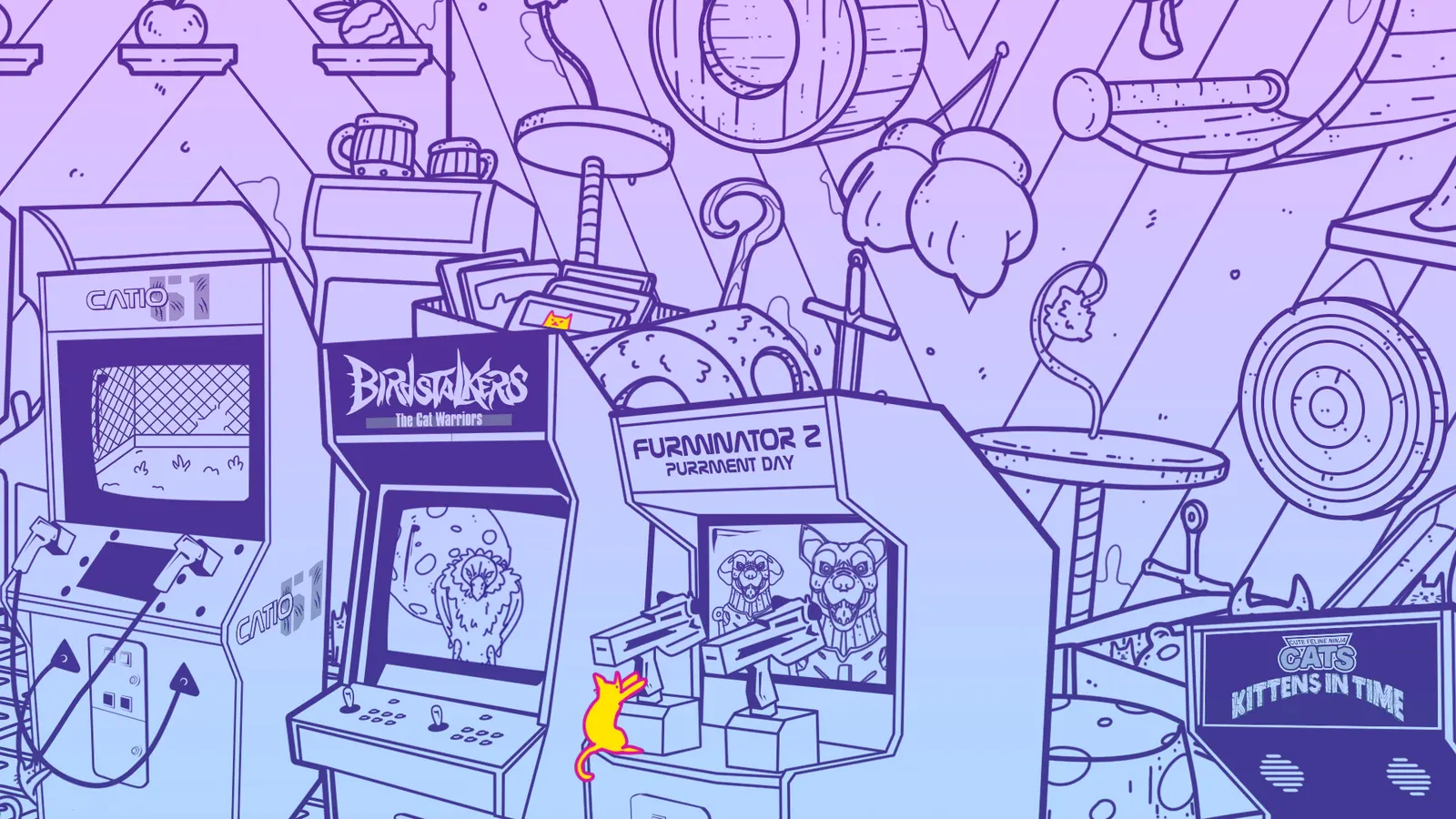 An Arcade Full of Cats media 4