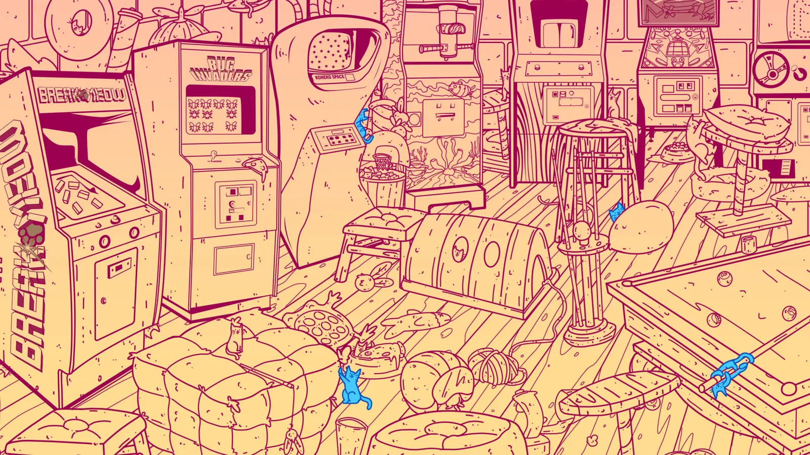An Arcade Full of Cats media 8