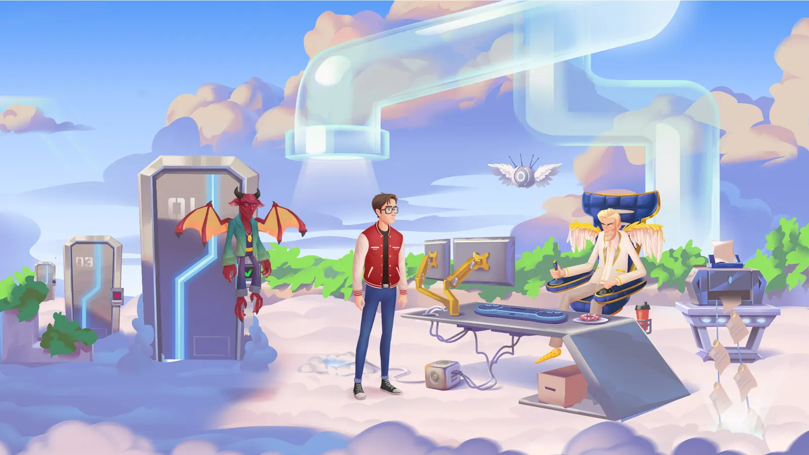 Angelo and Deemon 2: Too Hell of a Quest media 9