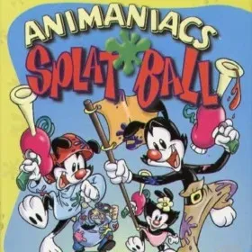 Обкладинка гри Animaniacs Splat Ball