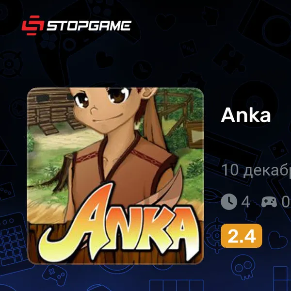 Обкладинка гри Anka