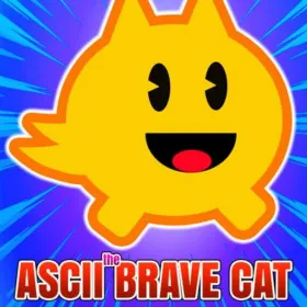Обкладинка гри Ascii the Brave Cat