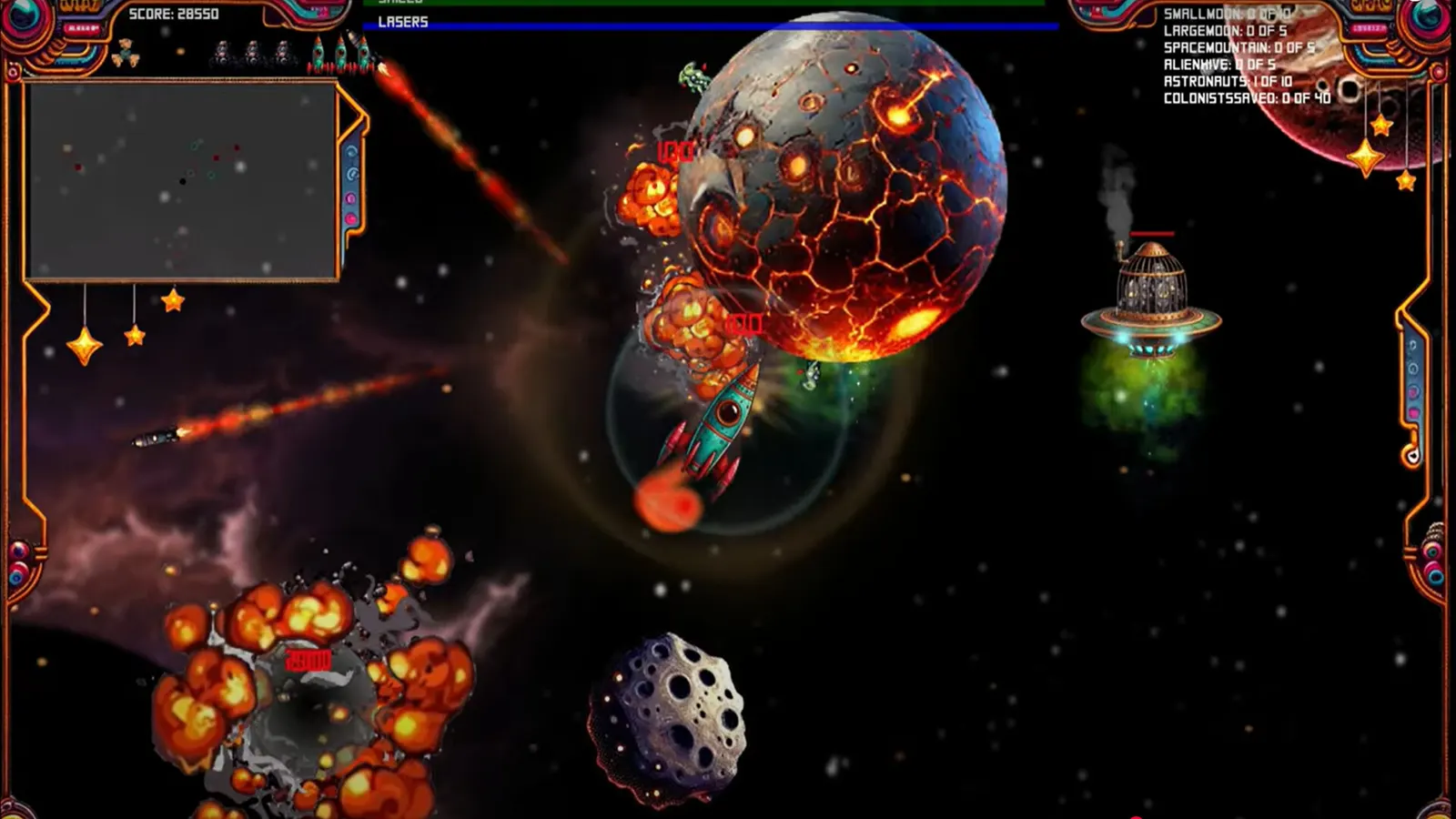 Asteroids and Aliens media 3