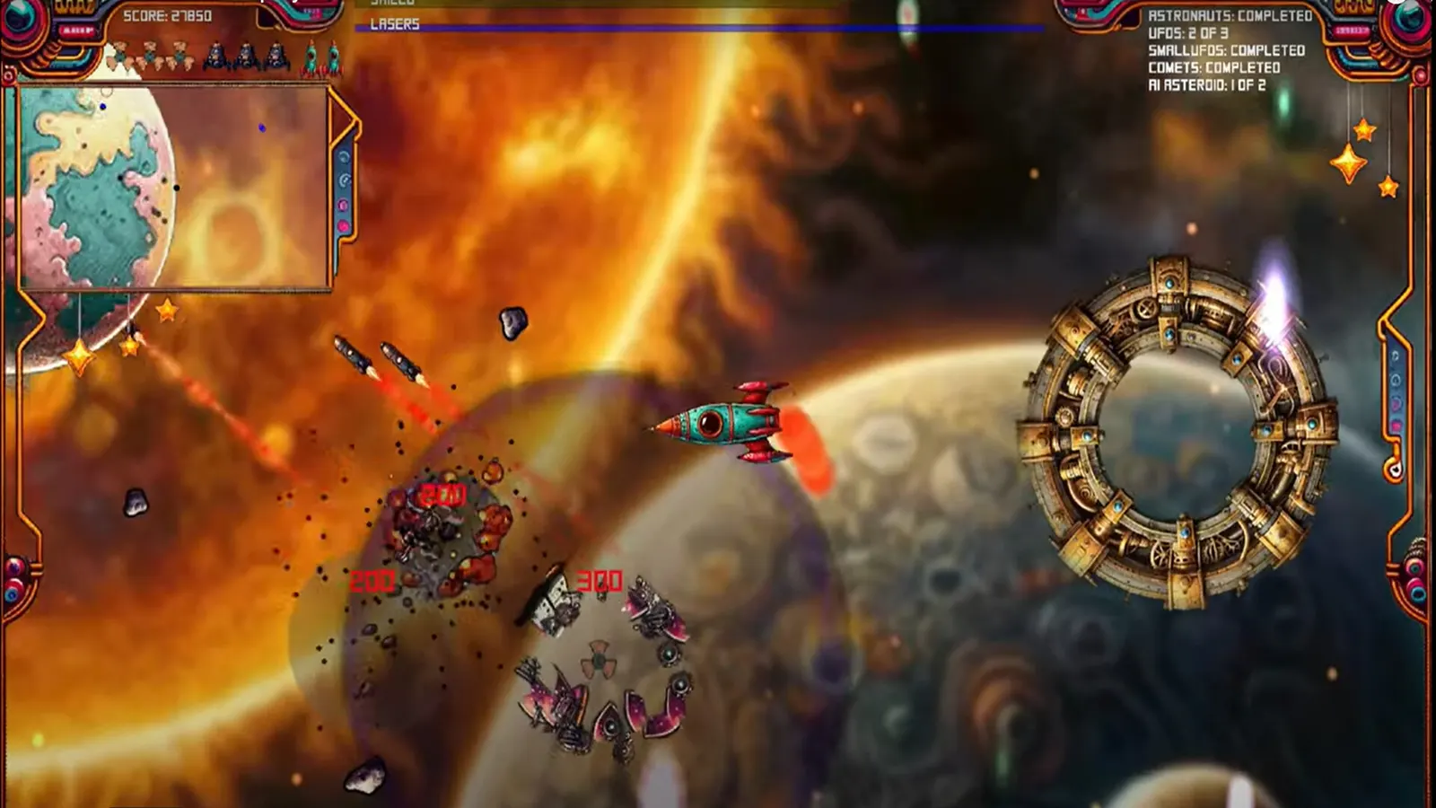 Asteroids and Aliens media 4