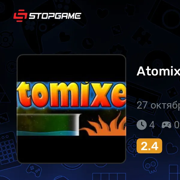 Обкладинка гри Atomixer
