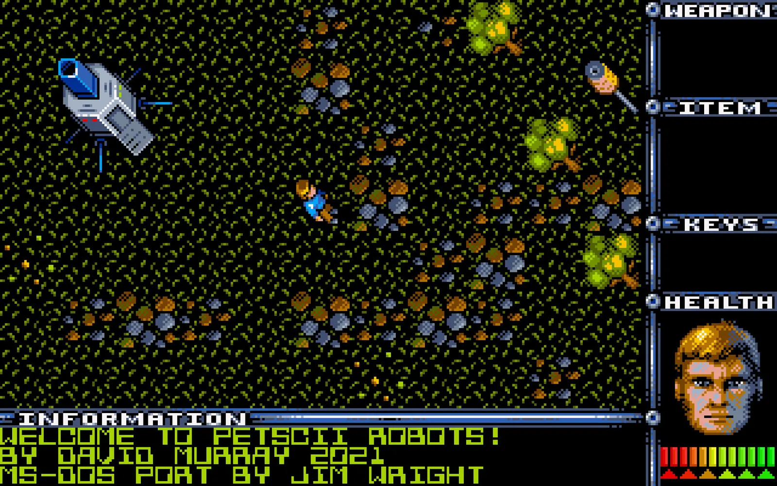 Attack of the PETSCII Robots (DOS) media 2