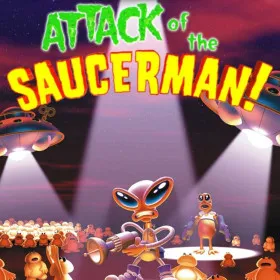 Обкладинка гри Attack of the Saucerman