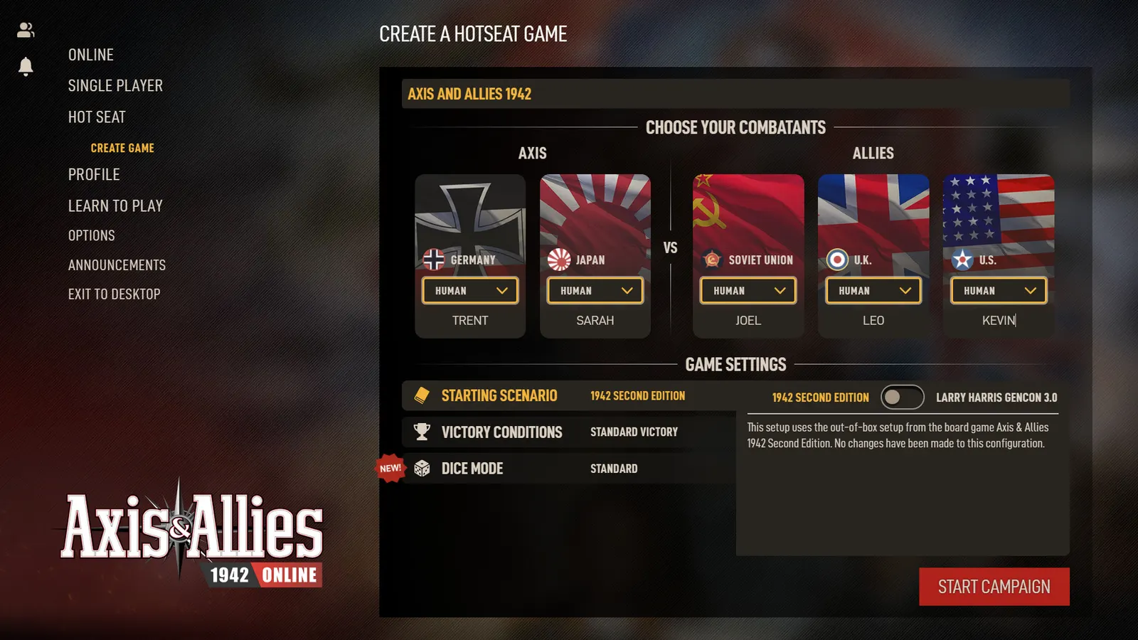 Axis & Allies 1942 Online media 12