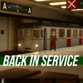 Обкладинка гри Back in Service: a Metro Driver