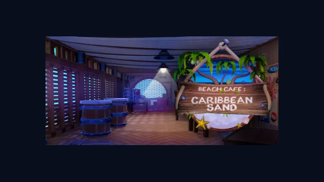 Beach Cafe: Caribbean Sand