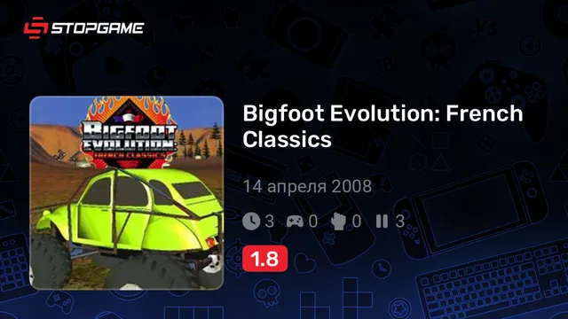 Bigfoot Evolution: French Classics