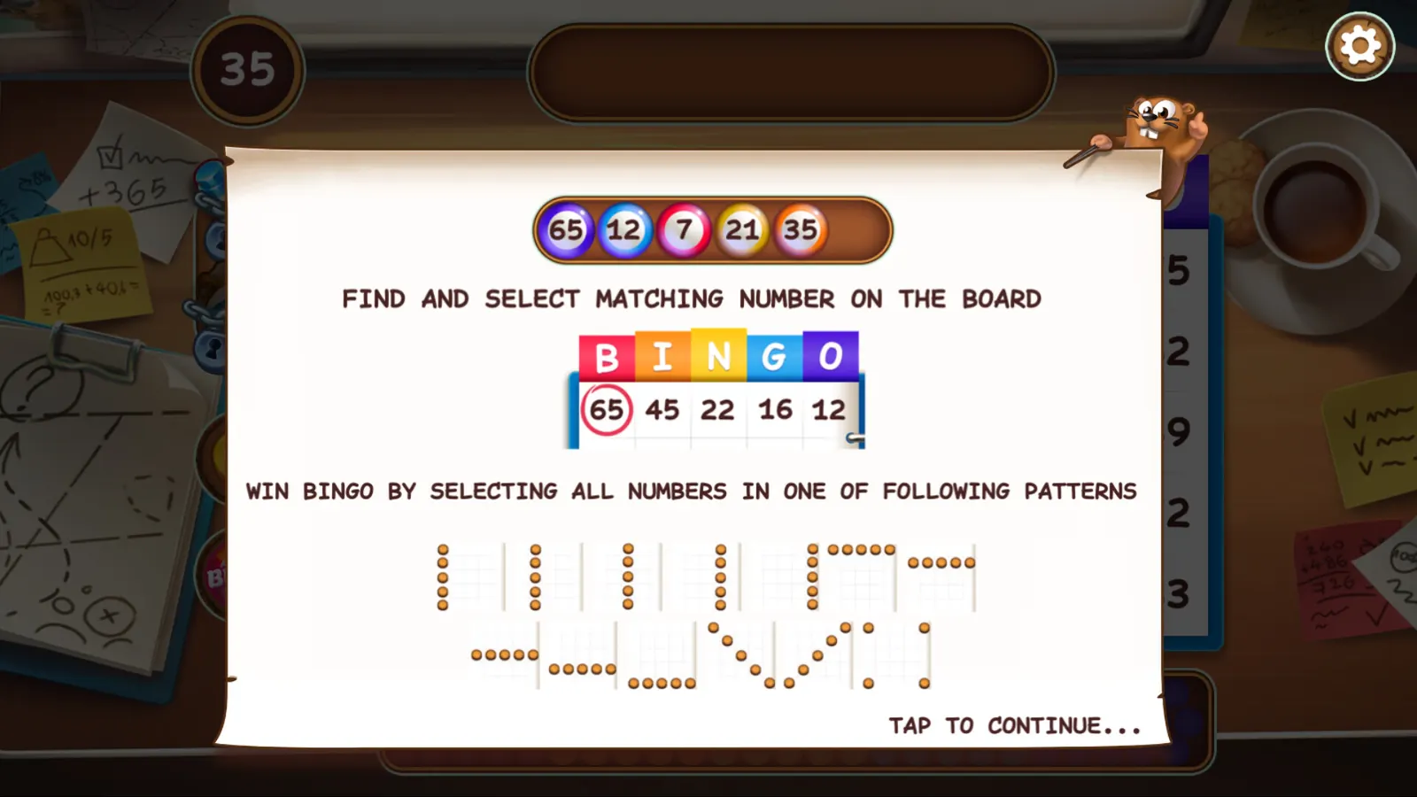 Bingo Beavers - Design & Board game media 10