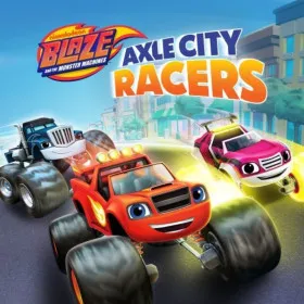Обкладинка гри Blaze and the Monster Machines: Axle City Racers