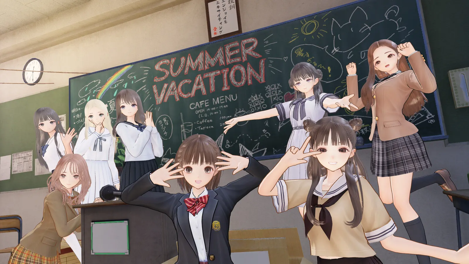 BLUE REFLECTION Quartet media 11