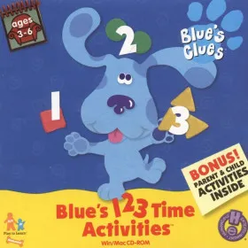 Обкладинка гри Blue's Clues: Blue's 123 Time Activities