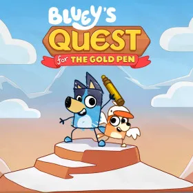Обкладинка гри Bluey's Quest For The Gold Pen