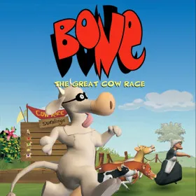 Обкладинка гри Bone: The Great Cow Race