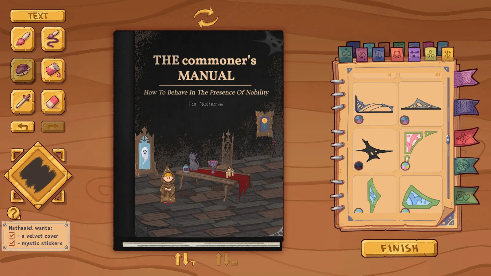 Bookbinding – Dark Cozy Sim media 10