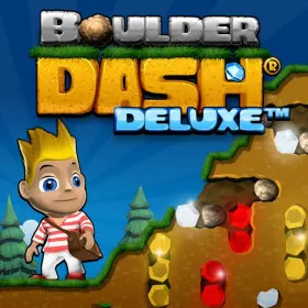 Обкладинка гри Boulder Dash Deluxe