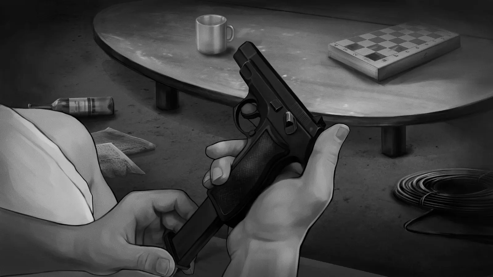 The Bunker Notes - Horror/Drama Visual Novel media 2