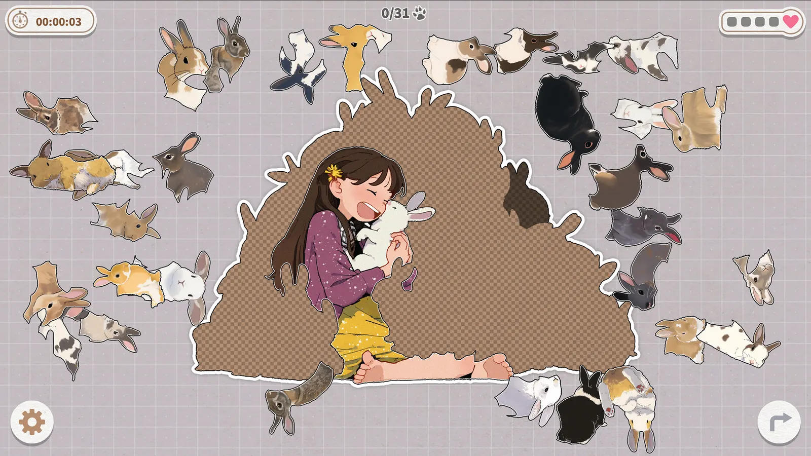 Bunnies Huddled Together media 2