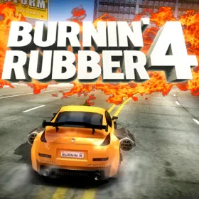 Обкладинка гри Burnin' Rubber 4