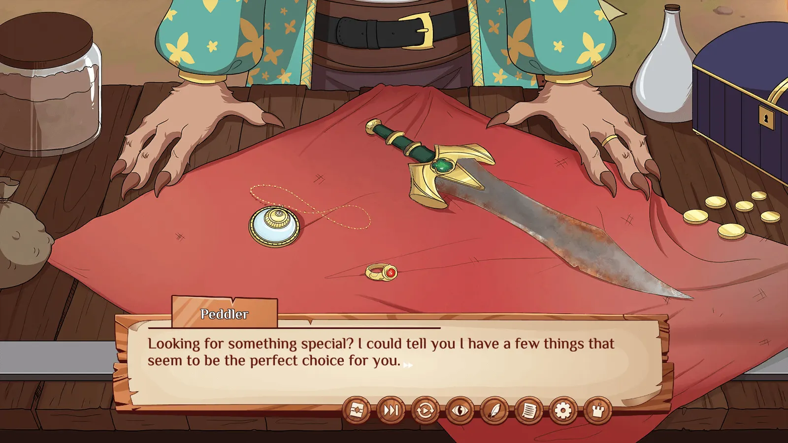 Burrow of the Fallen Bear: A Gay Furry Visual Novel media 9