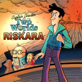 Обкладинка гри Captain Disaster and The Two Worlds of Riskara