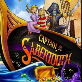 Обкладинка гри Captain Sabertooth 2: The Curse of Gory Gabriel