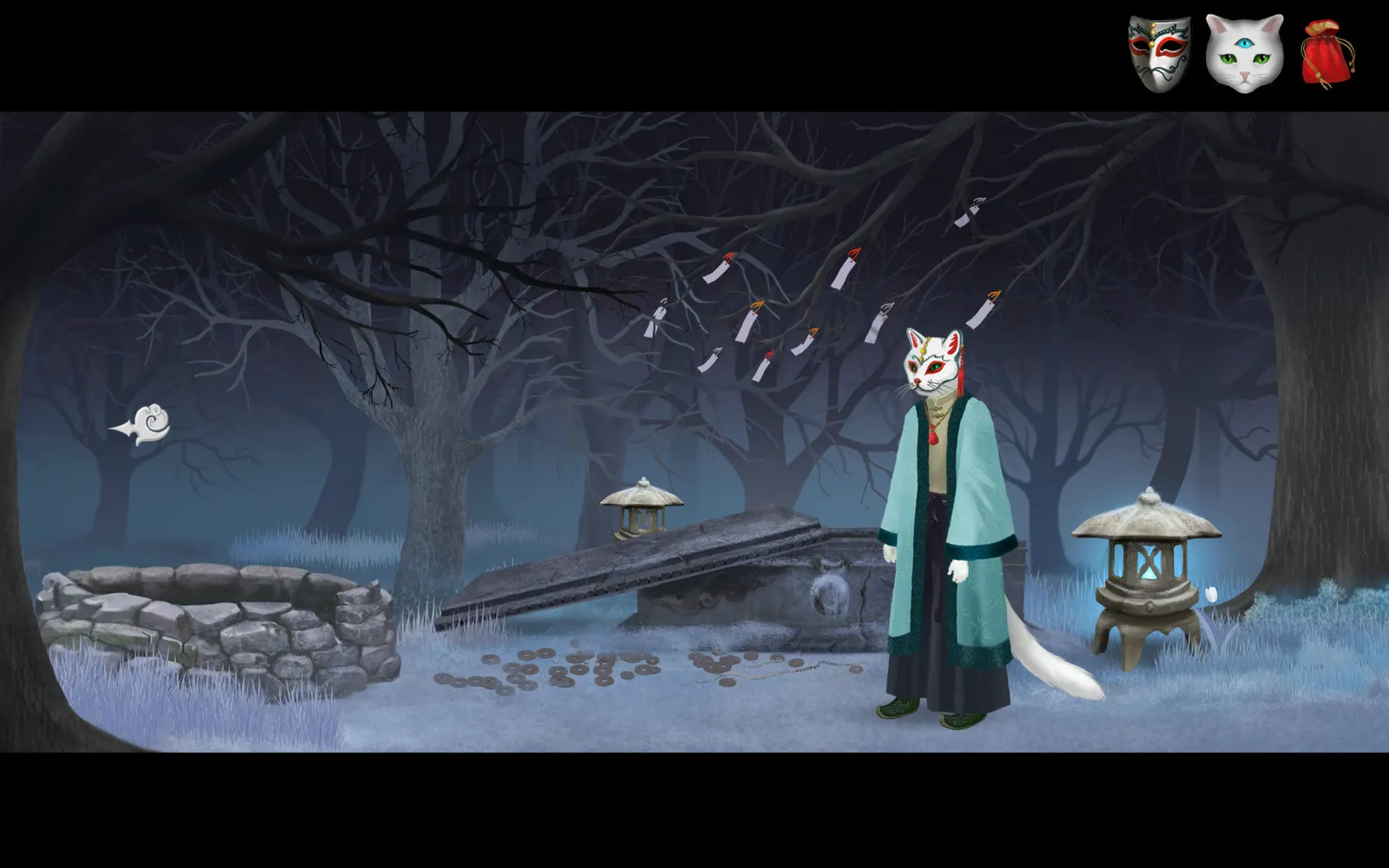 Cat and Ghostly Road media 2