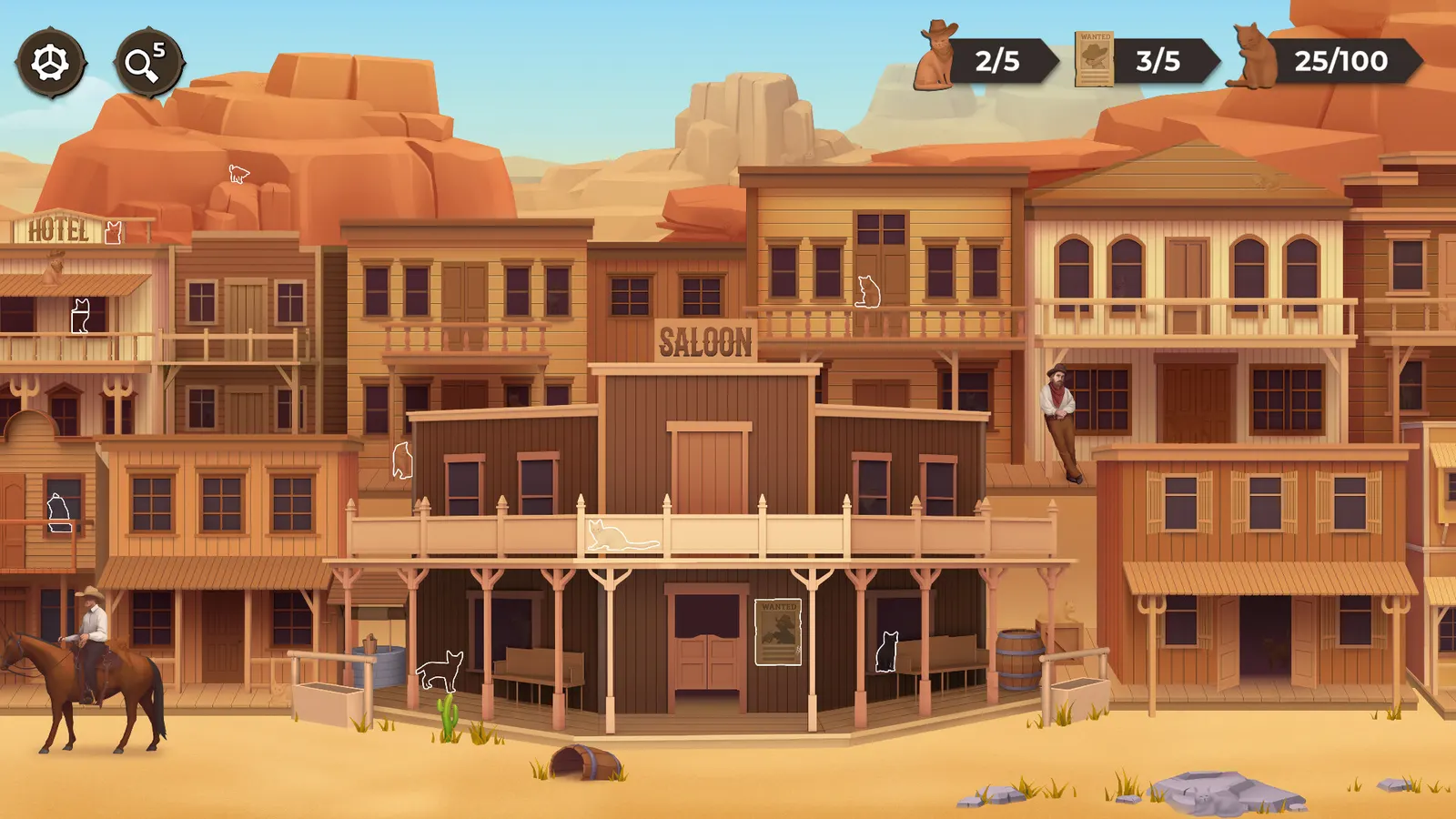 Cat Search In The Wild West media 2