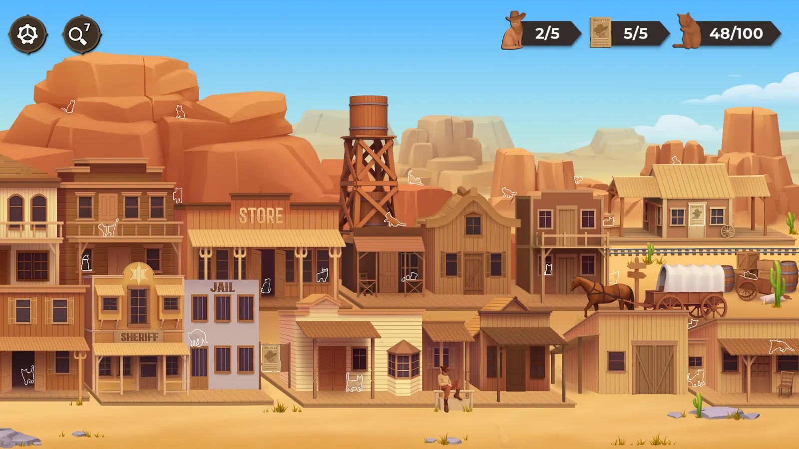 Cat Search In The Wild West media 6