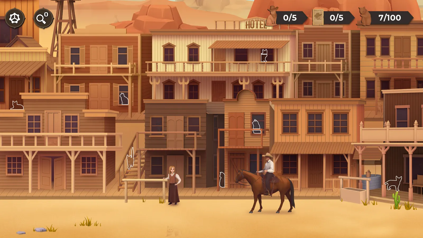 Cat Search In The Wild West media 7