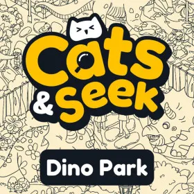 Обкладинка гри Cats and Seek: Dino Park