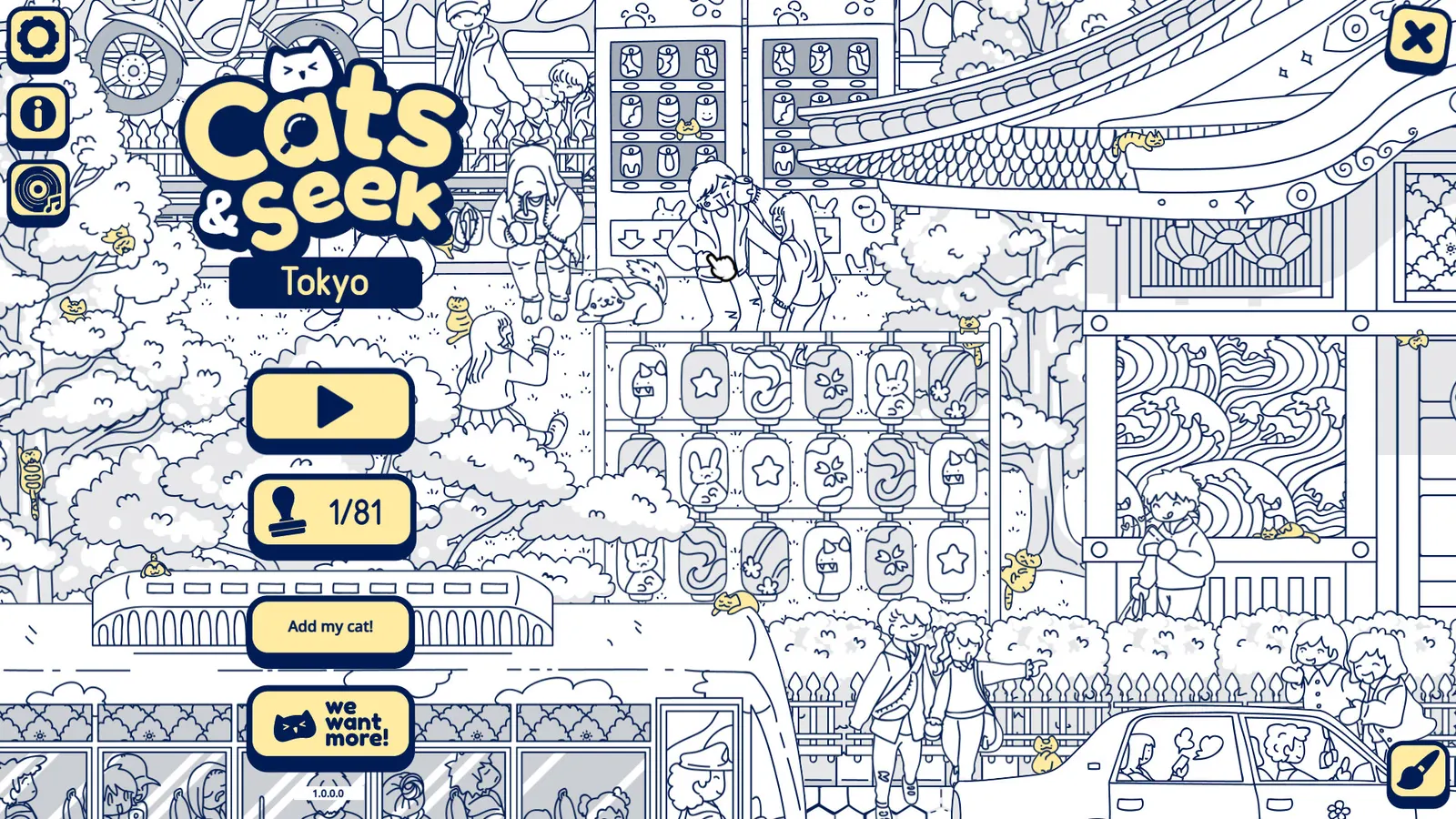 Cats and Seek: Tokyo media 2