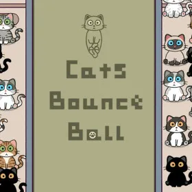 Обкладинка гри Cats Bounce Ball