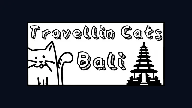 Travellin Cats in Bali