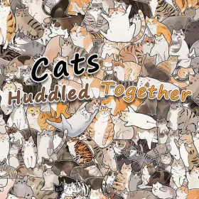 Обкладинка гри Cats Huddled Together 挤在一起的猫猫们