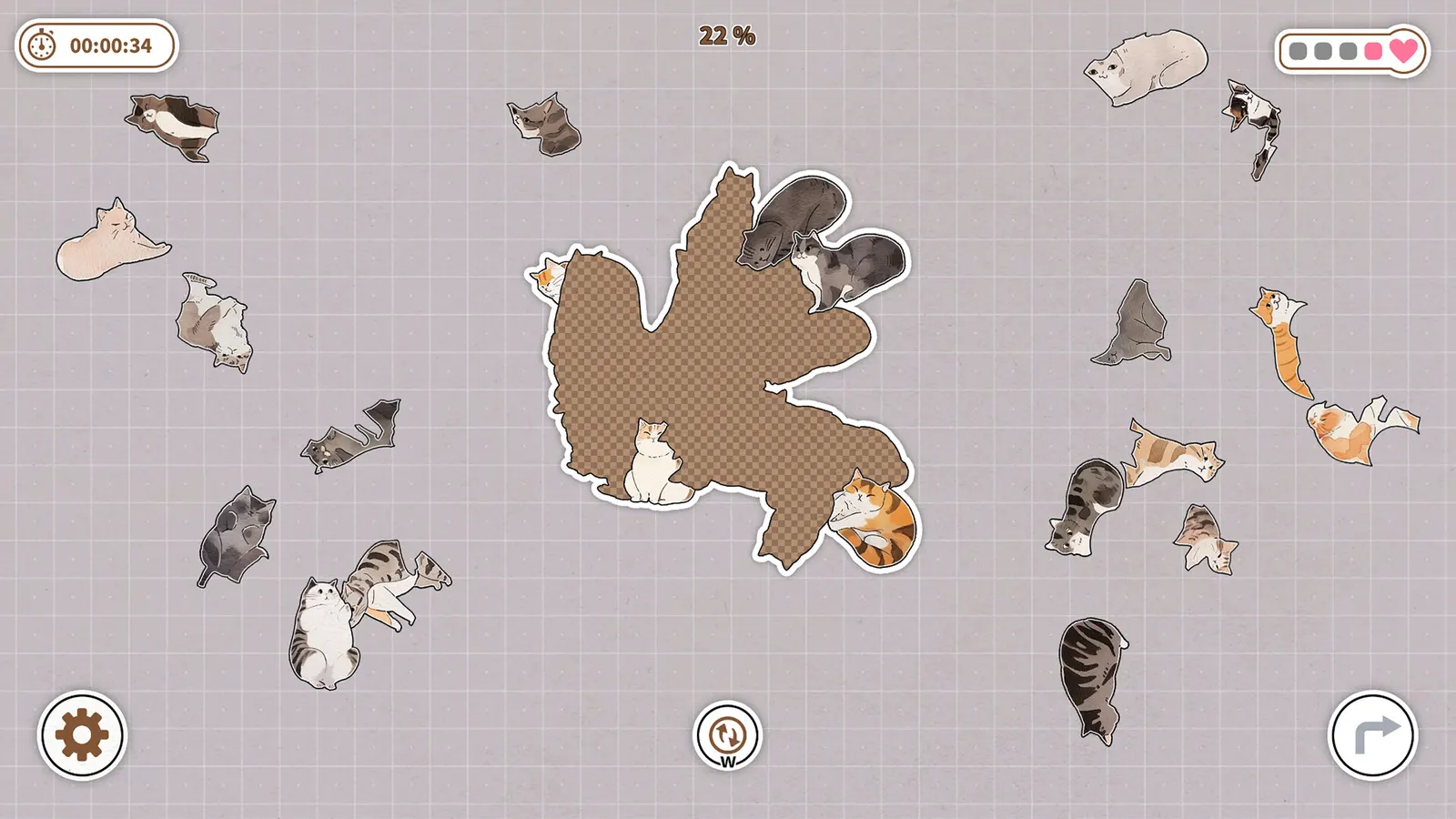 Cats Huddled Together 挤在一起的猫猫们 media 9