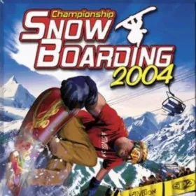Обкладинка гри Championship Snowboarding 2004