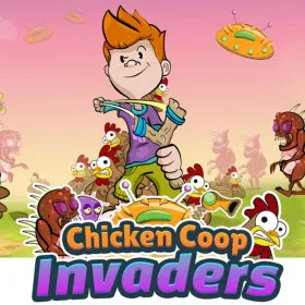Обкладинка гри Chicken Coop Invaders
