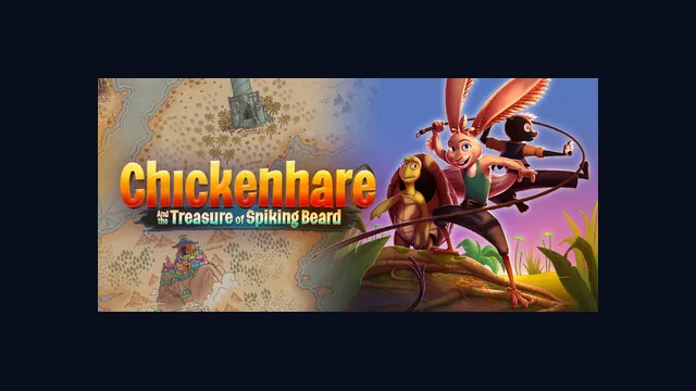 Chickenhare and the treasure of Spiking-Beard