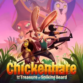 Обкладинка гри Chickenhare and the treasure of Spiking-Beard