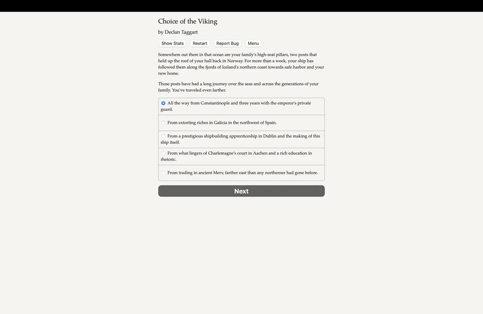 Choice of the Viking media 2