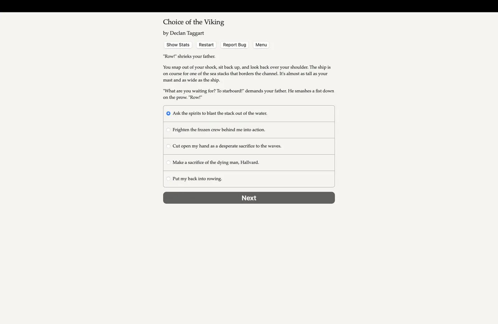 Choice of the Viking media 3